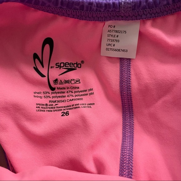 Speedo Missy Franklin One Piece Swimsuit - Picture 9 of 10